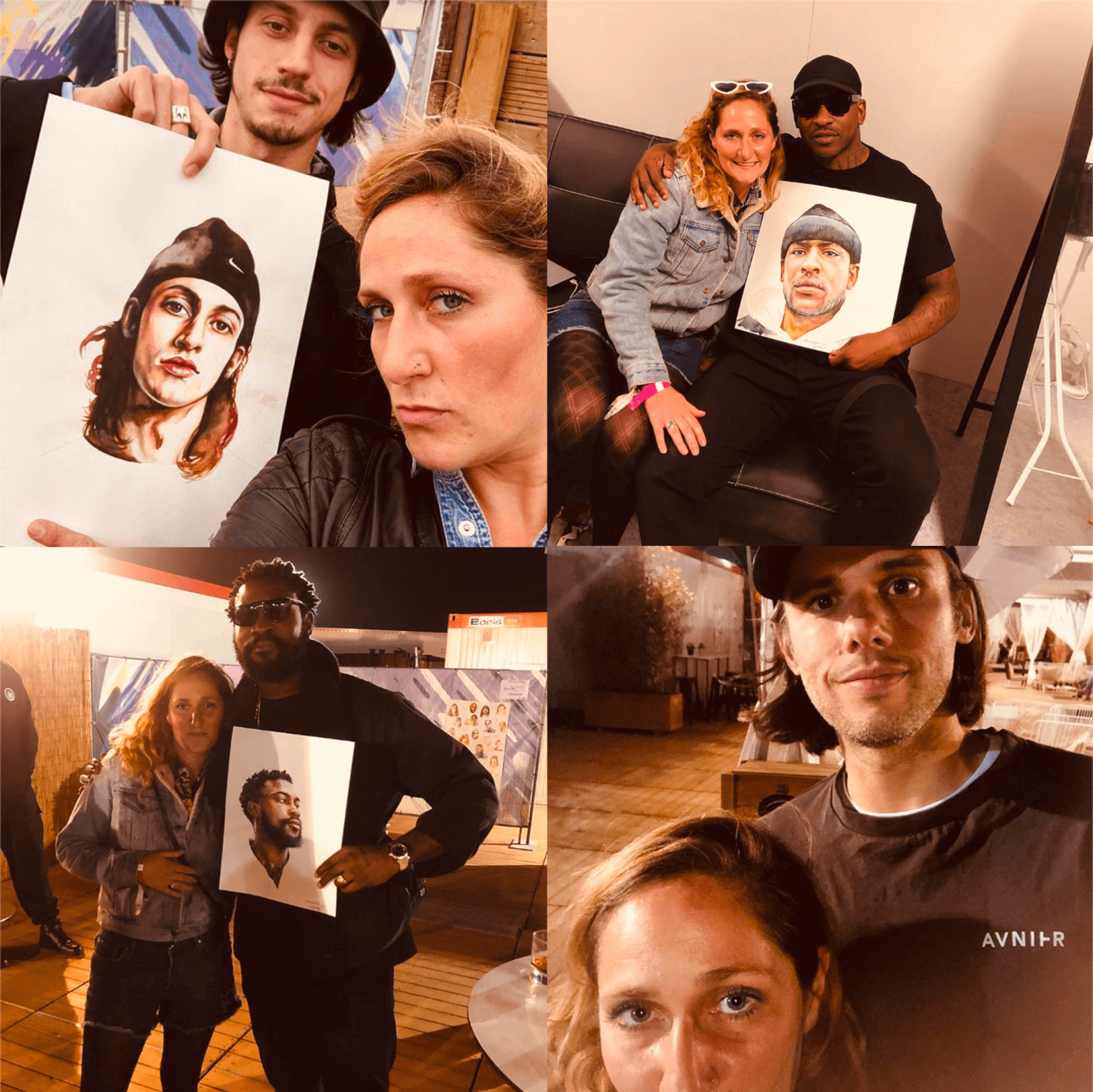 Retour au Dour Festival avec la street artiste et peintre Amandine Lesay | Amandine Levy / Lesay