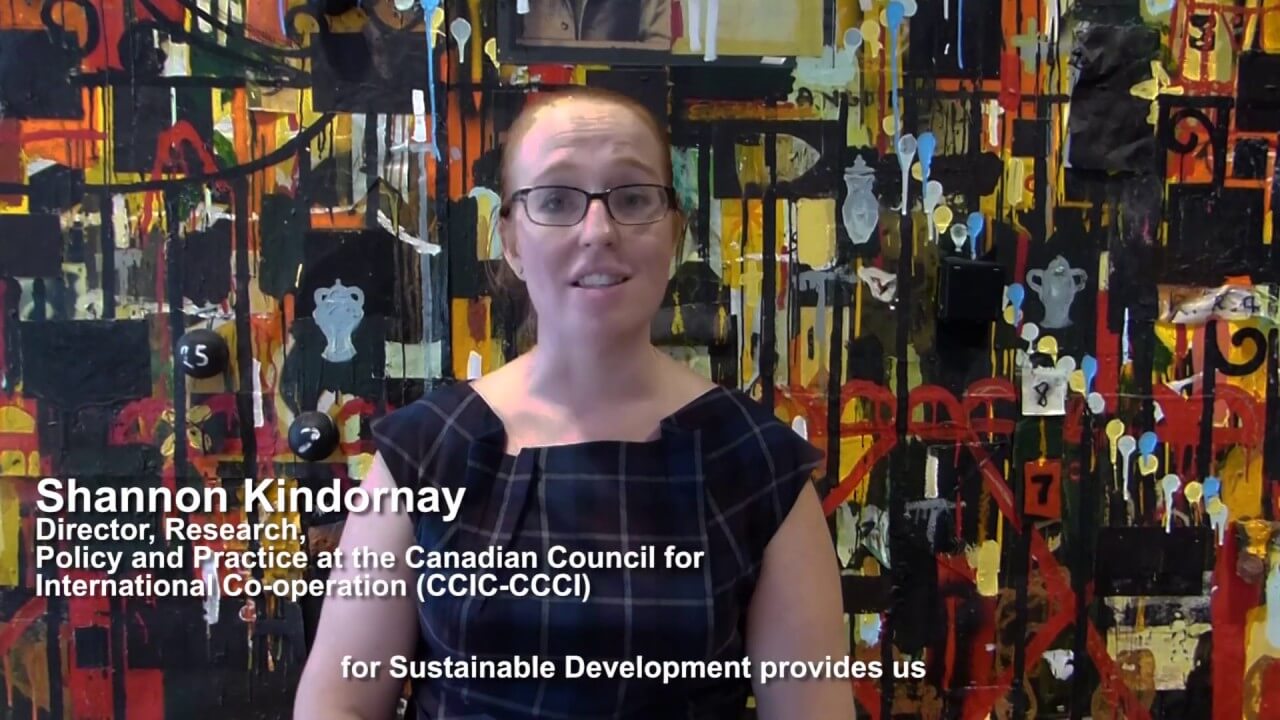 Interview with Shannon Kindornay (CCIC) - 2019 HLPF | Forus