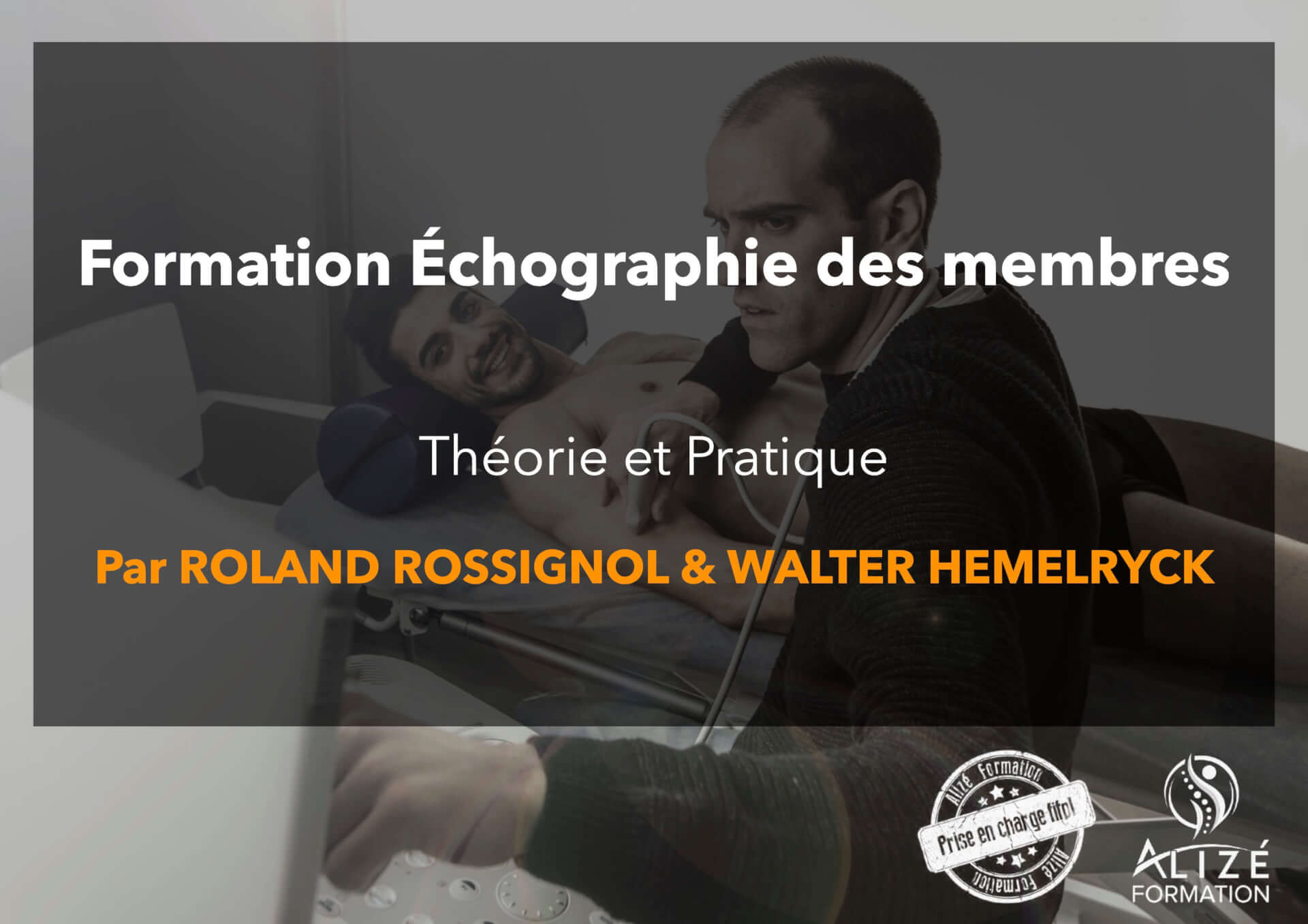 Formations Echographie - Lille | Alizé - Syndicat de kinésithérapeutes