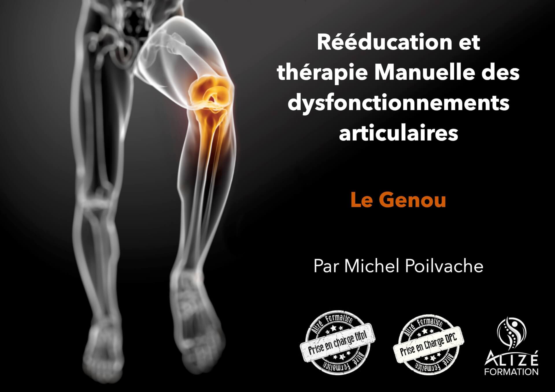 Formation Thérapie manuelle du genou - Paris 11 & 12 décembre 2020 | Alizé - Syndicat de kinésithérapeutes