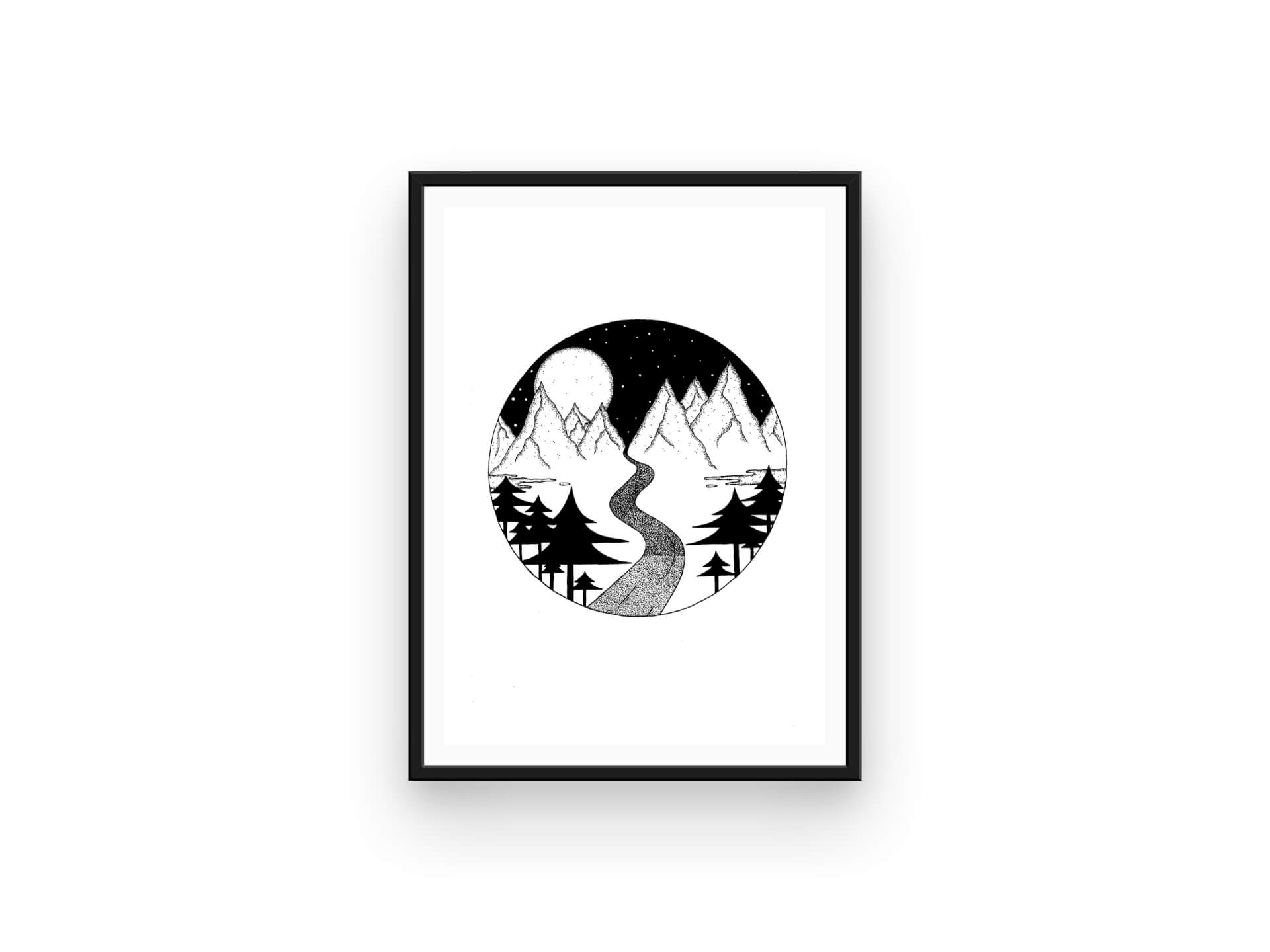 Sur la route, Souvenir d'Australie - Print | Kumo