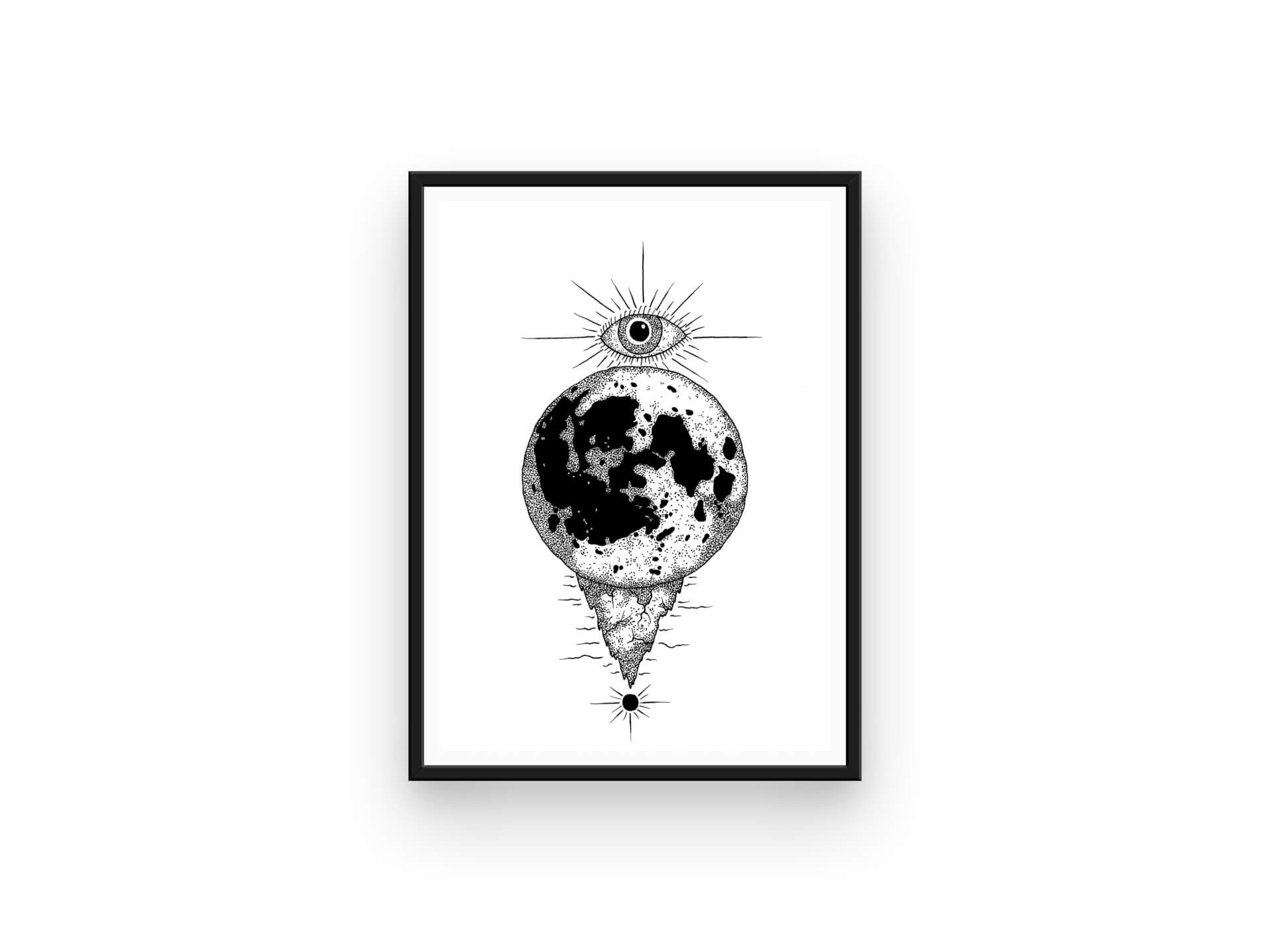 La pleine lune - Print | Kumo