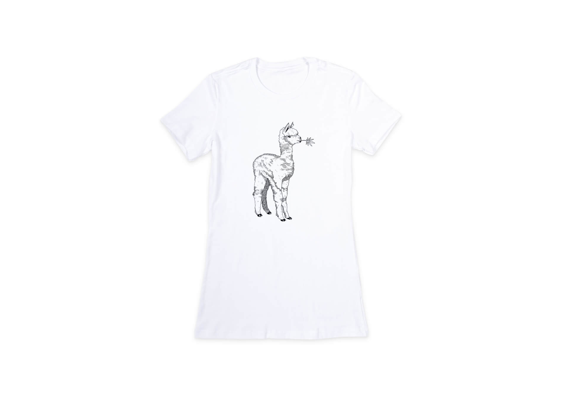 Cannalpaga - T-Shirt Femme - Blanc | Kumo