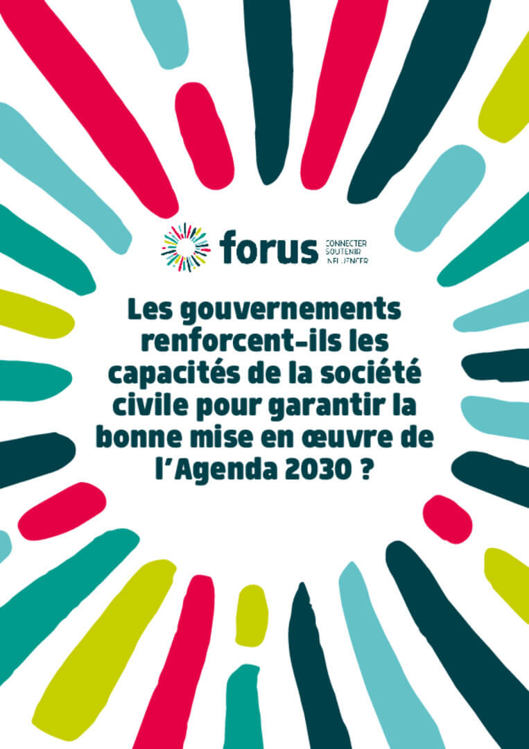 Are governments delivering on the Capacity Development of Civil Society to ensure a successful implementation of the 2030 Agenda? | Forus