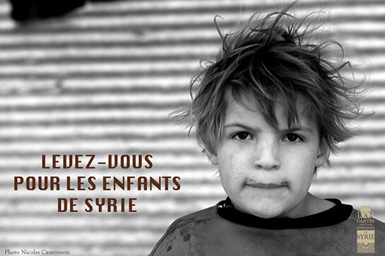 1001 cartes pour les enfants de Syrie | Babelmed