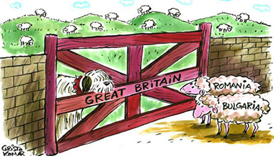 UK plans against Romanian and Bulgarian migrants raise eyebrows | Babelmed