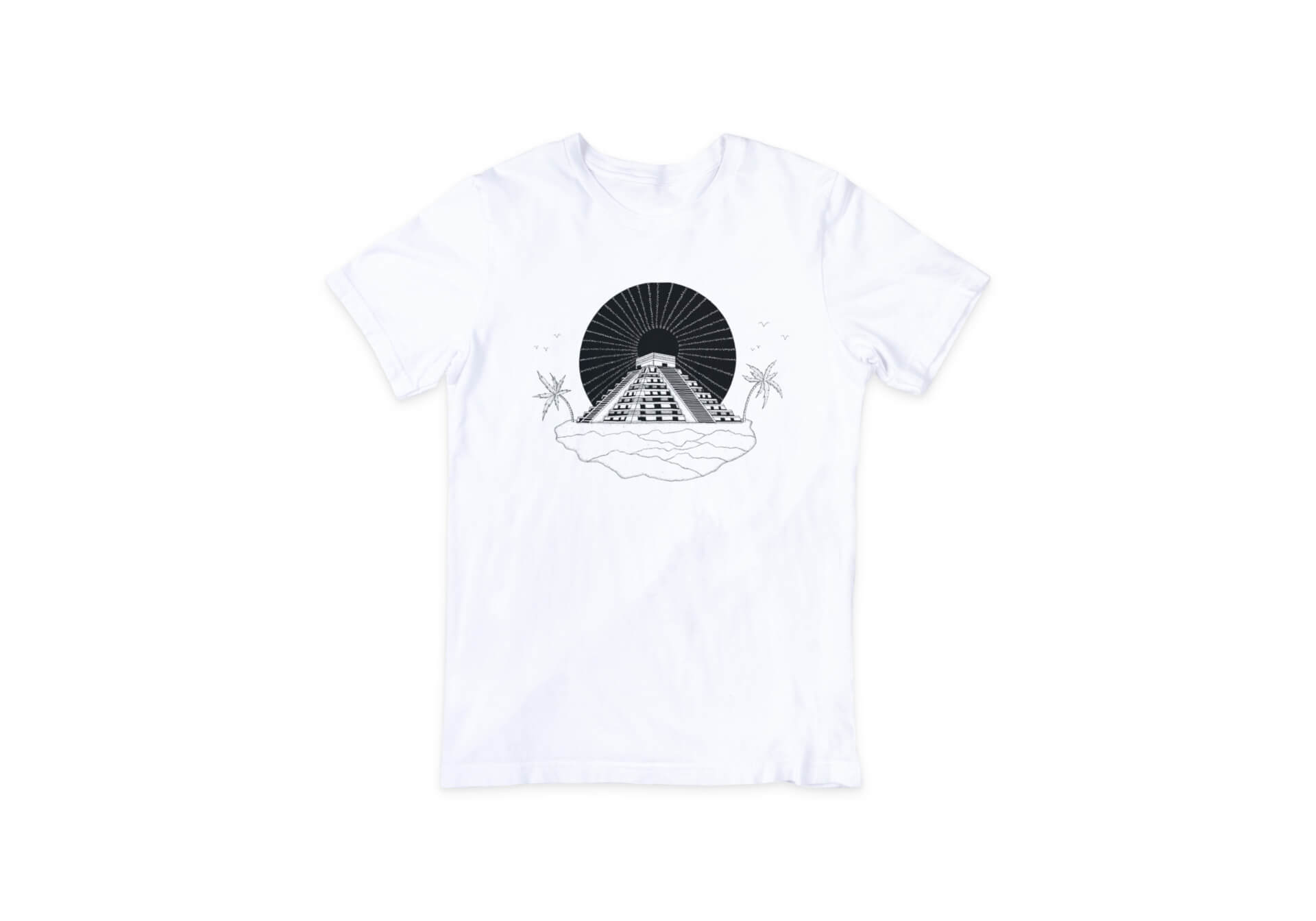 El Castillo - T-Shirt Homme - Blanc | Kumo
