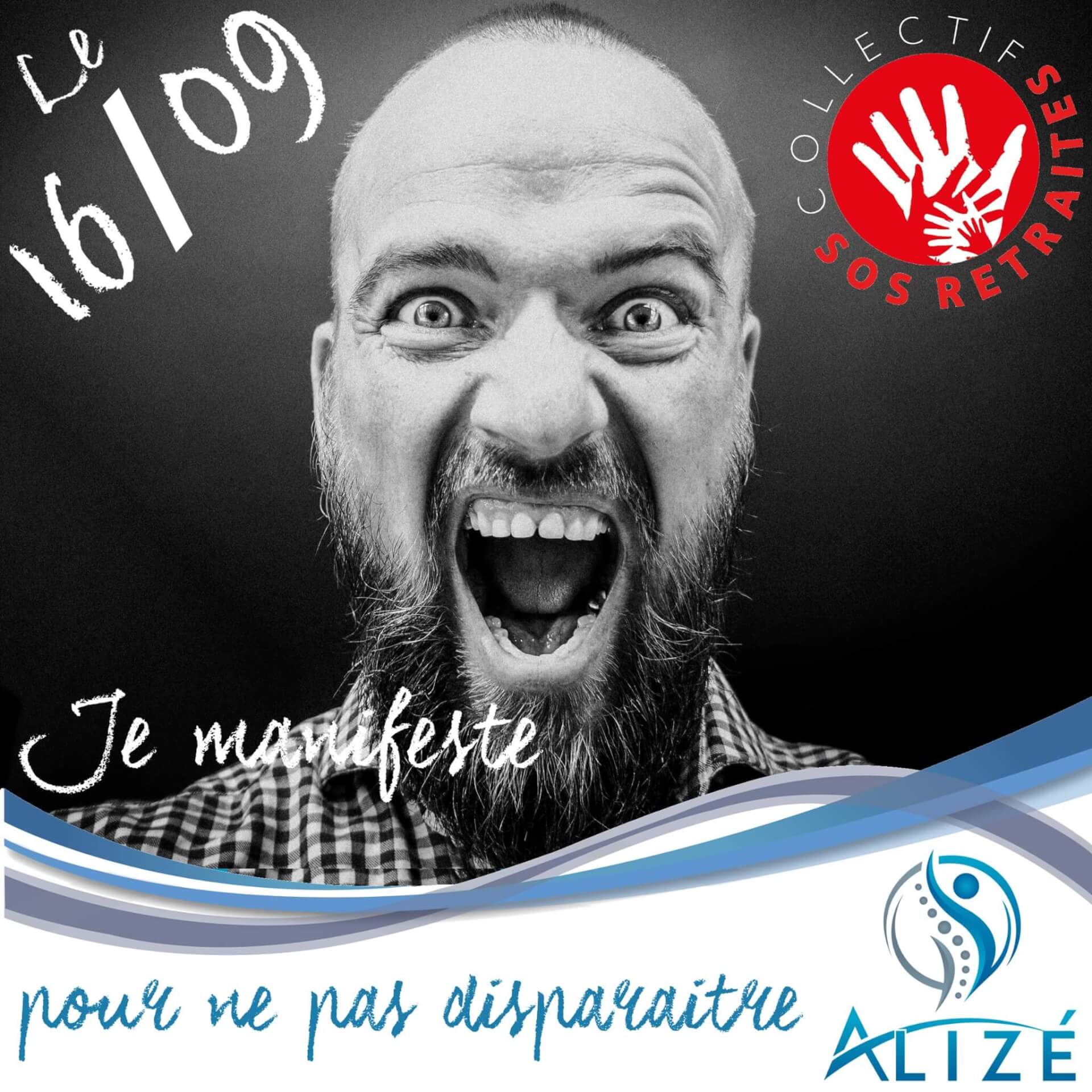 Manifestation du 16/09 : infos pratiques | Alizé - Syndicat de kinésithérapeutes