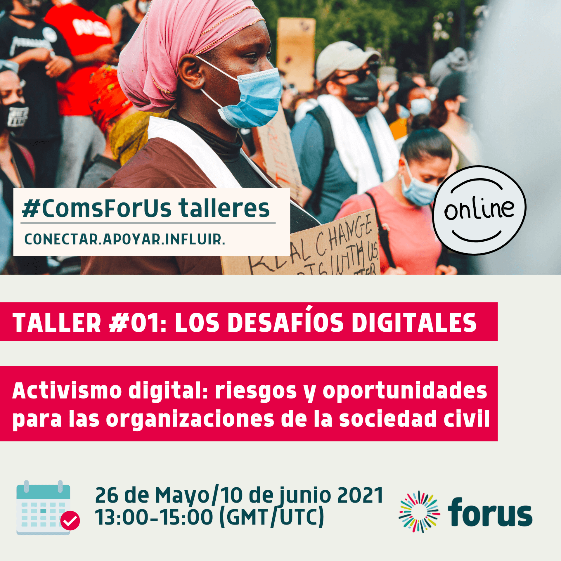 #ComsForUs workshop - Digital activism: risks and opportunities for civil society (in English, French or Spanish) | Forus