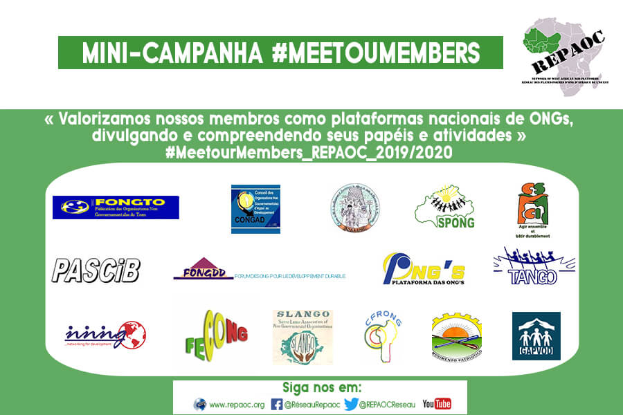 REPAOC - Communication Campagne #MeetOurMembers | Forus