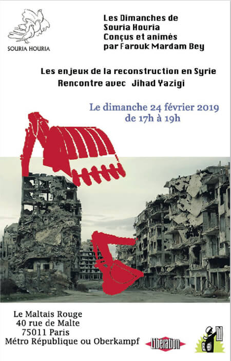 Les enjeux de la reconstruction en Syrie | Babelmed
