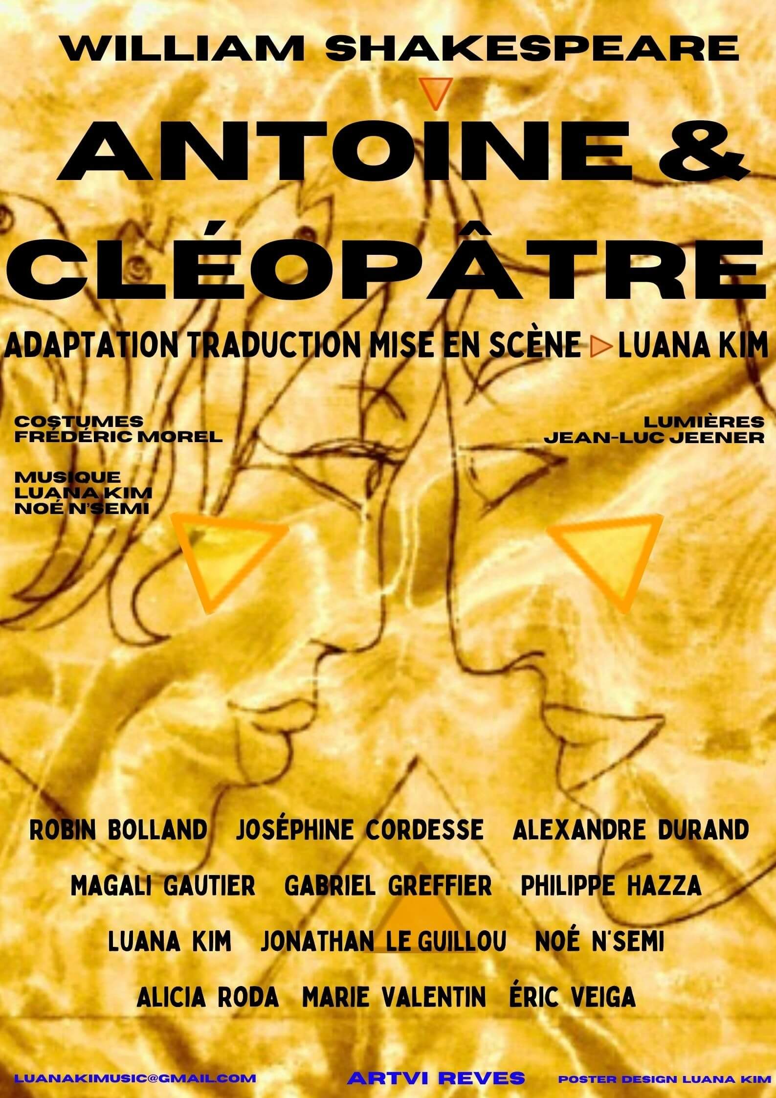 Antoine et Cléopâtre | Théâtres de Bourbon