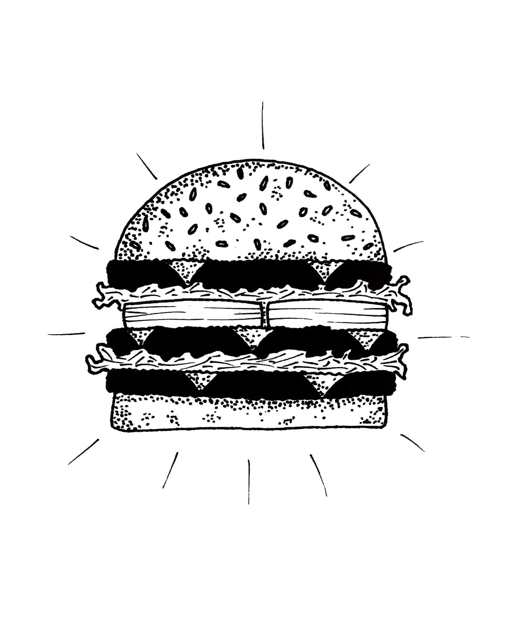 Lou burger | Kumo