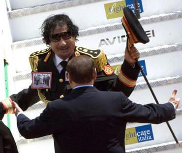 Il sodalizio Berlusconi-Gheddafi | Babelmed