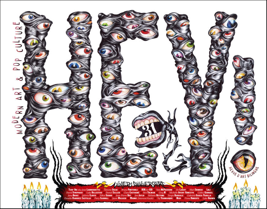 HEY! modern art & pop culture #31 - Epuisé | HEY!