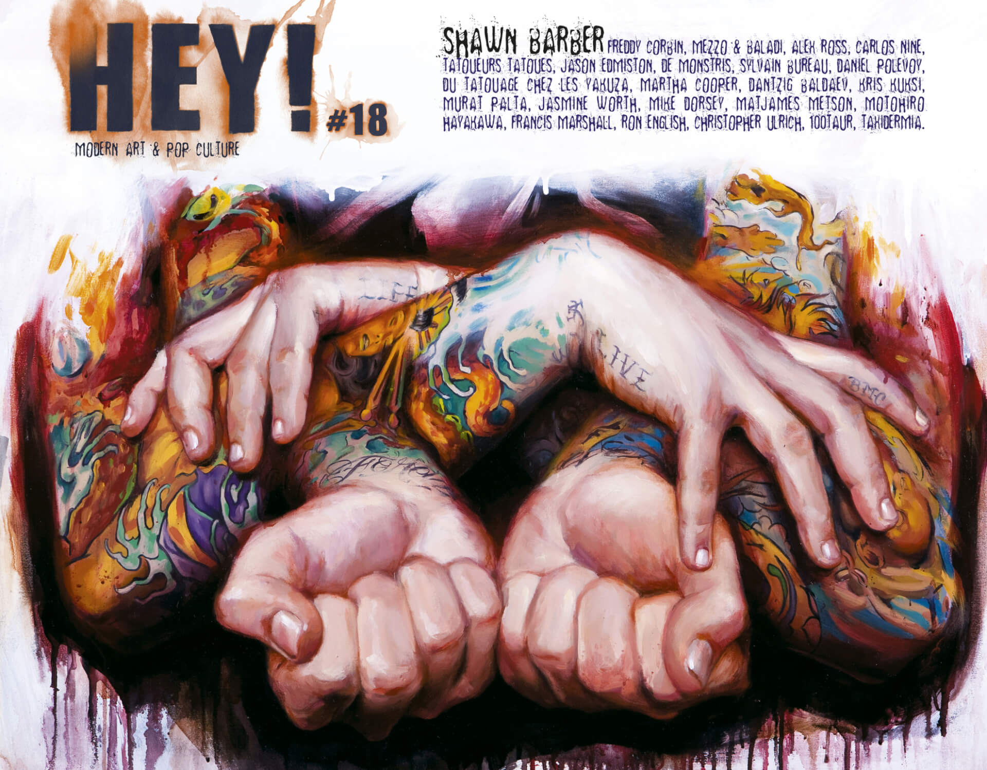 HEY! modern art & pop culture #18 - Epuisé | HEY!