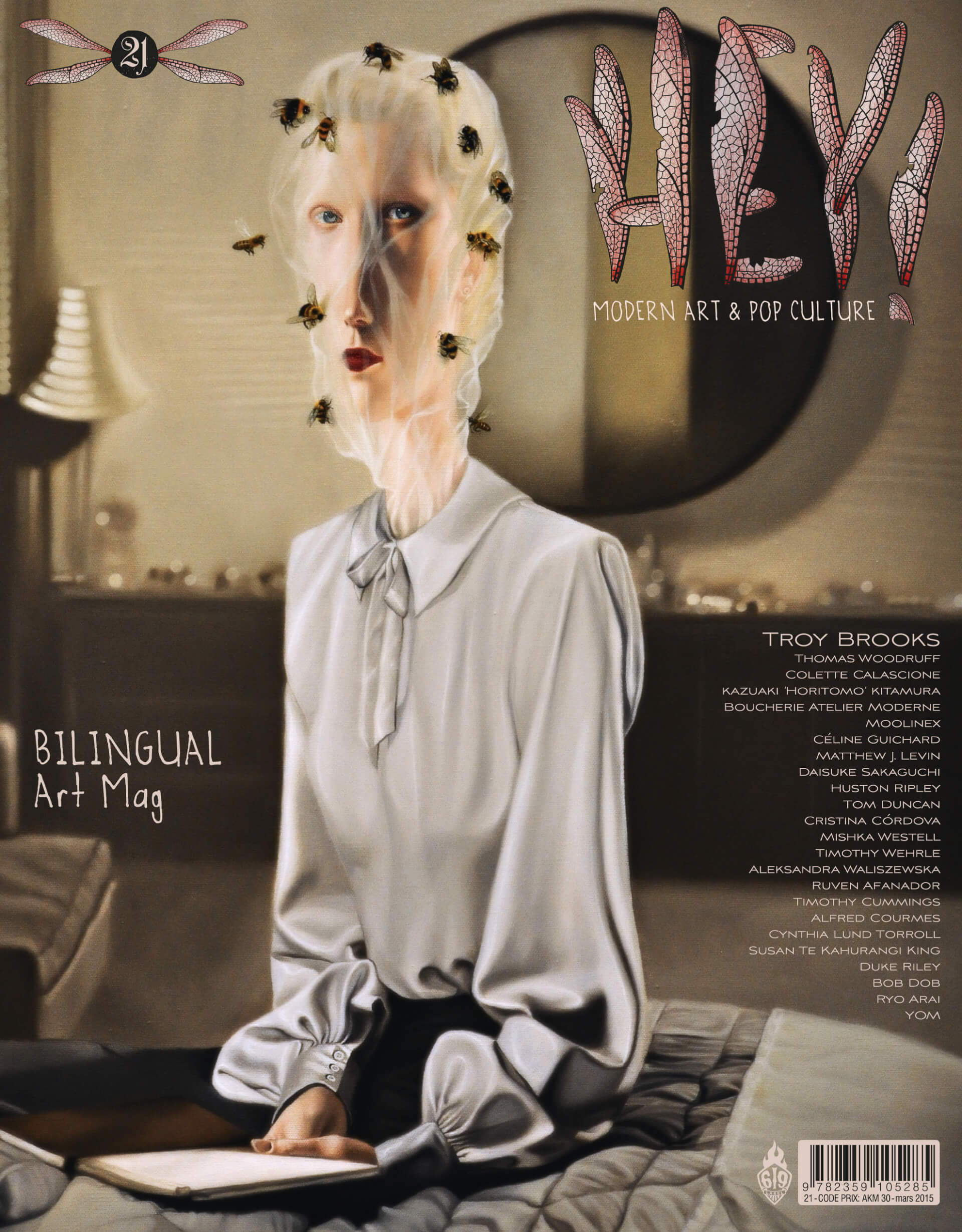 HEY! modern art & pop culture #21 - Epuisé | HEY!