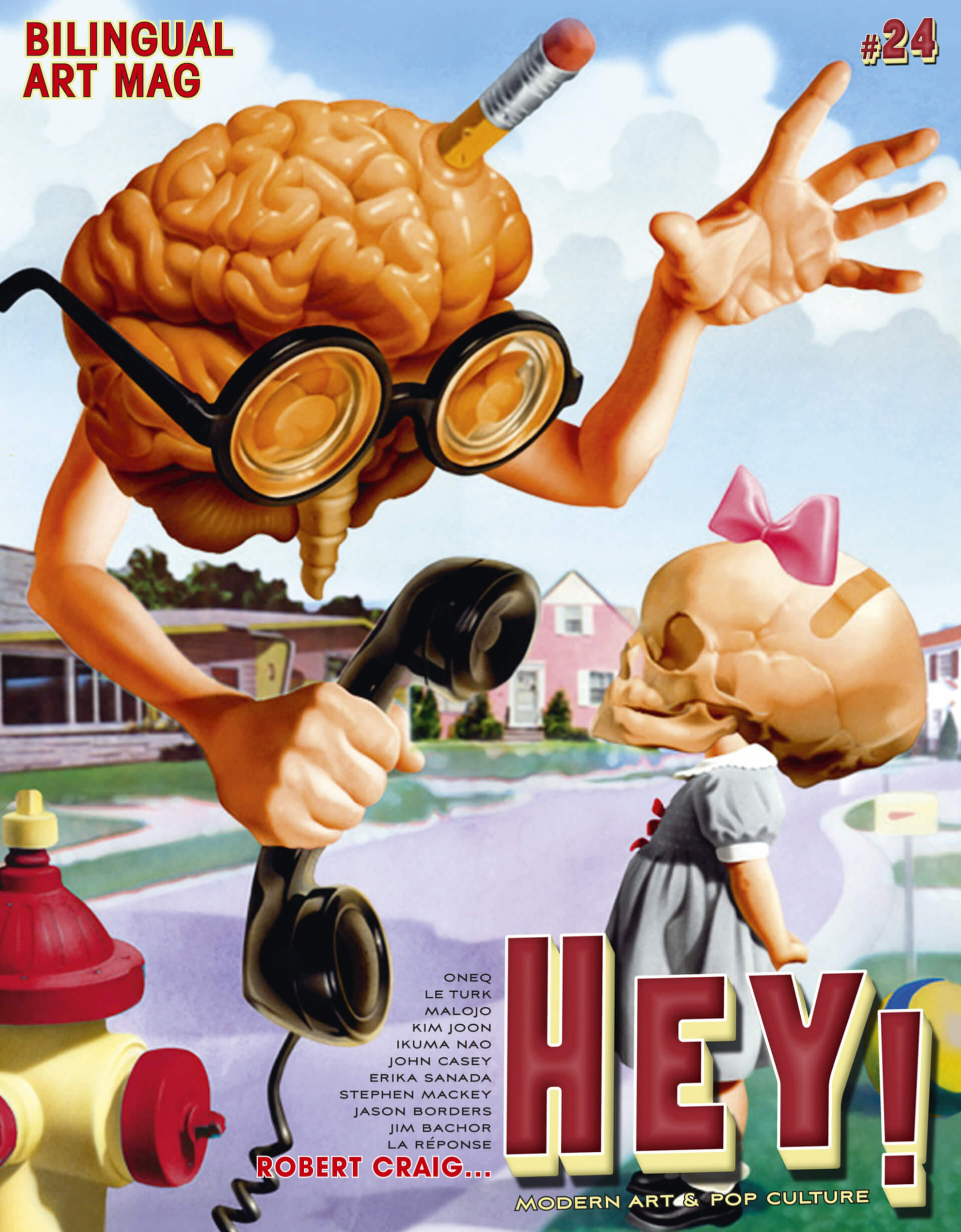 HEY! modern art & pop culture #24 - Epuisé | HEY!