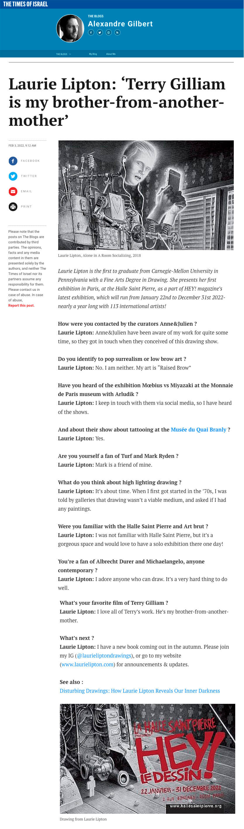 Times of Israel | HEY!