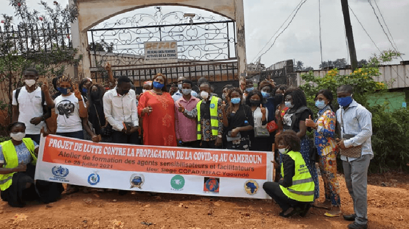 Campagne de sensibilisation et engagement communautaire contre le Covid-19 au Cameroun | REPONGAC - Réseau des Plate-formes des ONG de l'Afrique Centrale