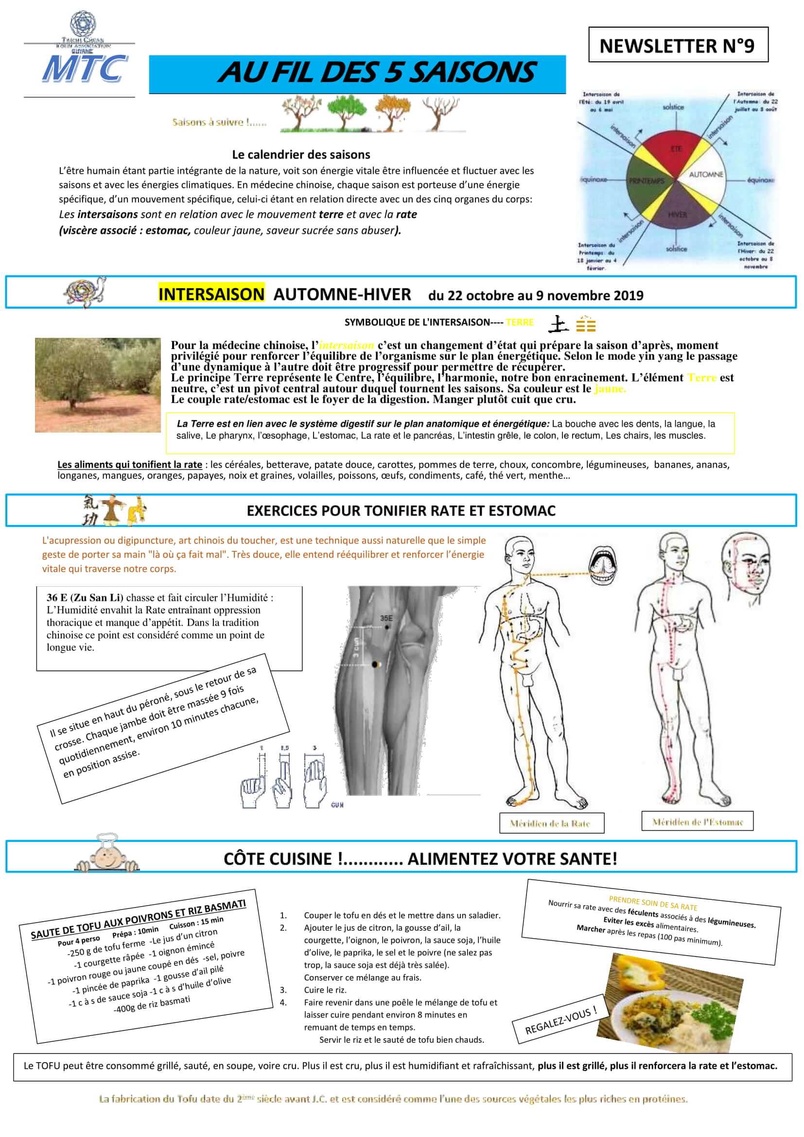 NEWS N°9 - AU FIL DES 5 SAISONS - intersaison vers hiver | Toum Guyane