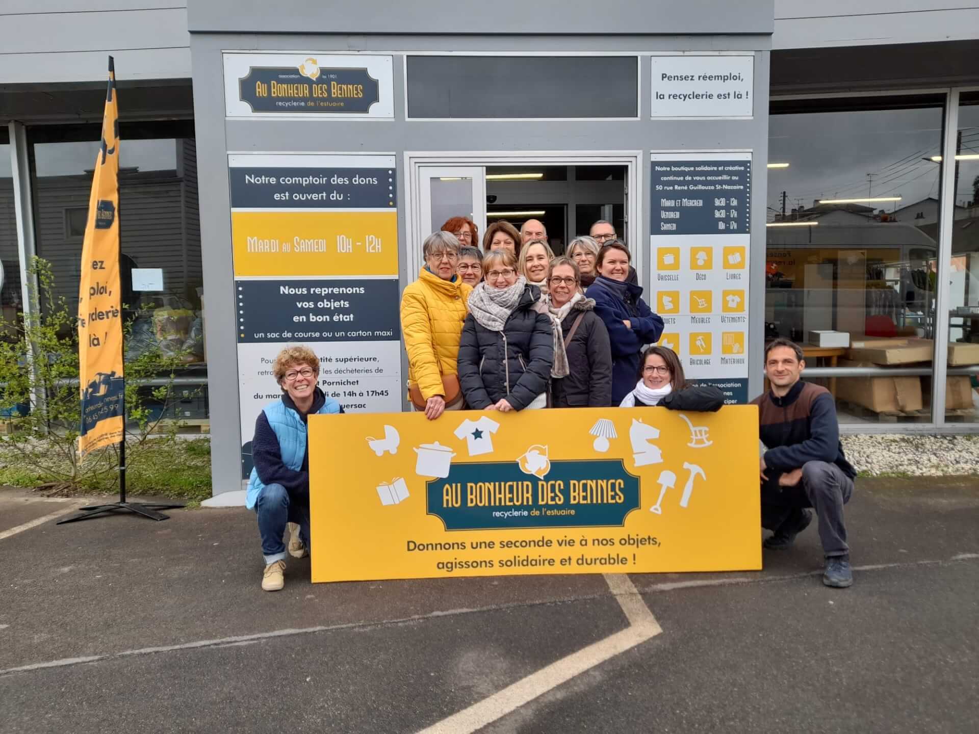 Au Bonheur des Bennes - recyclerie de l'estuaire