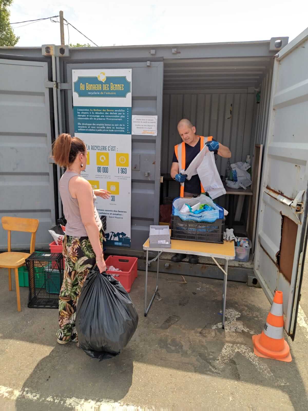 Au Bonheur des Bennes - recyclerie de l'estuaire