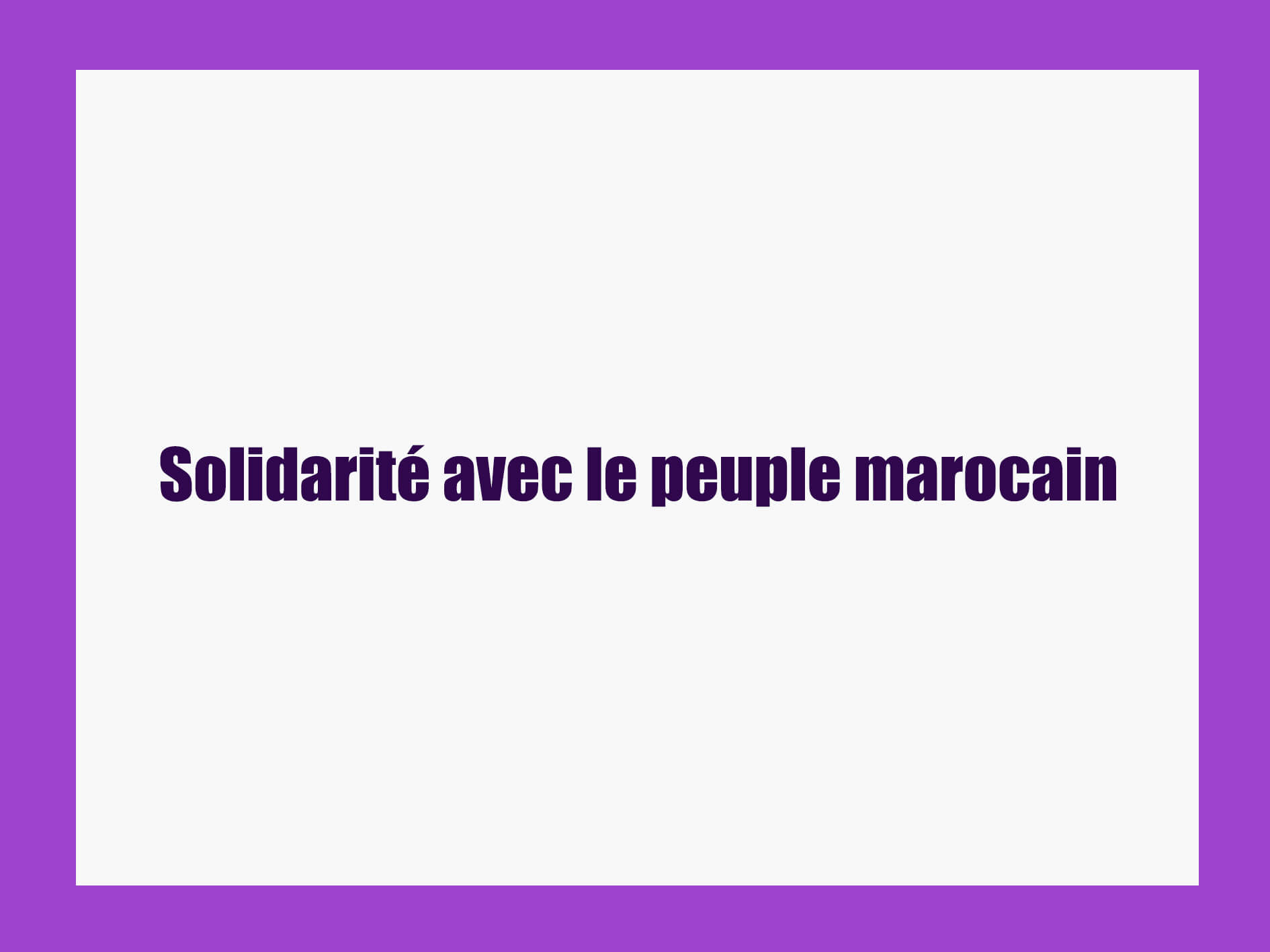 Earthquake in Morocco | EFI - EuroMed Feminist Initiative