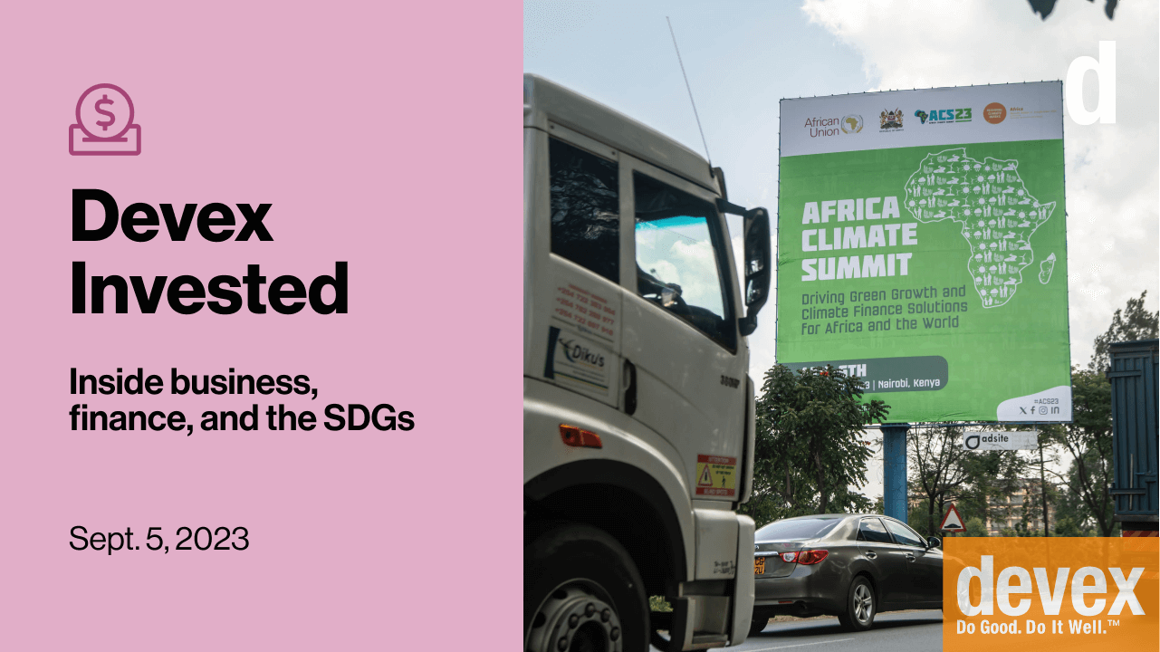 Devex Invested: Climate finance. On whose terms? | Forus