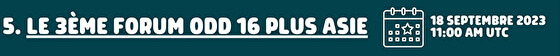 📅 The 3rd SDG 16 Plus Forum Asia | Forus