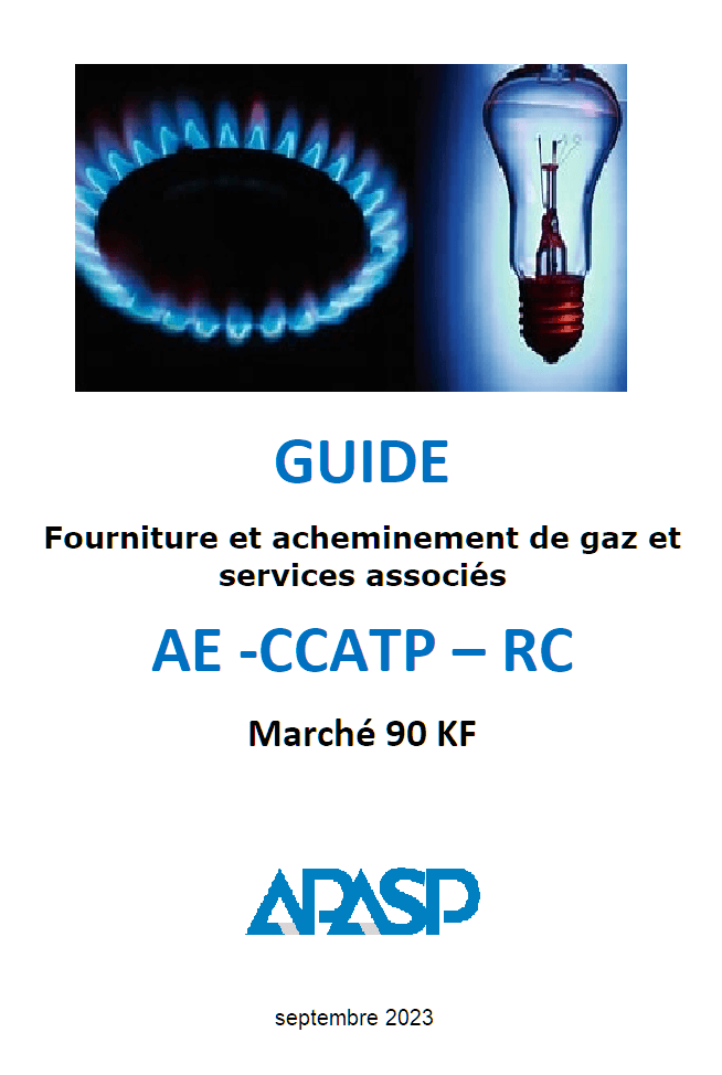 Guide marché simple 90 KF GAZ | APASP - Association Pour l'Achat dans les Services Publics