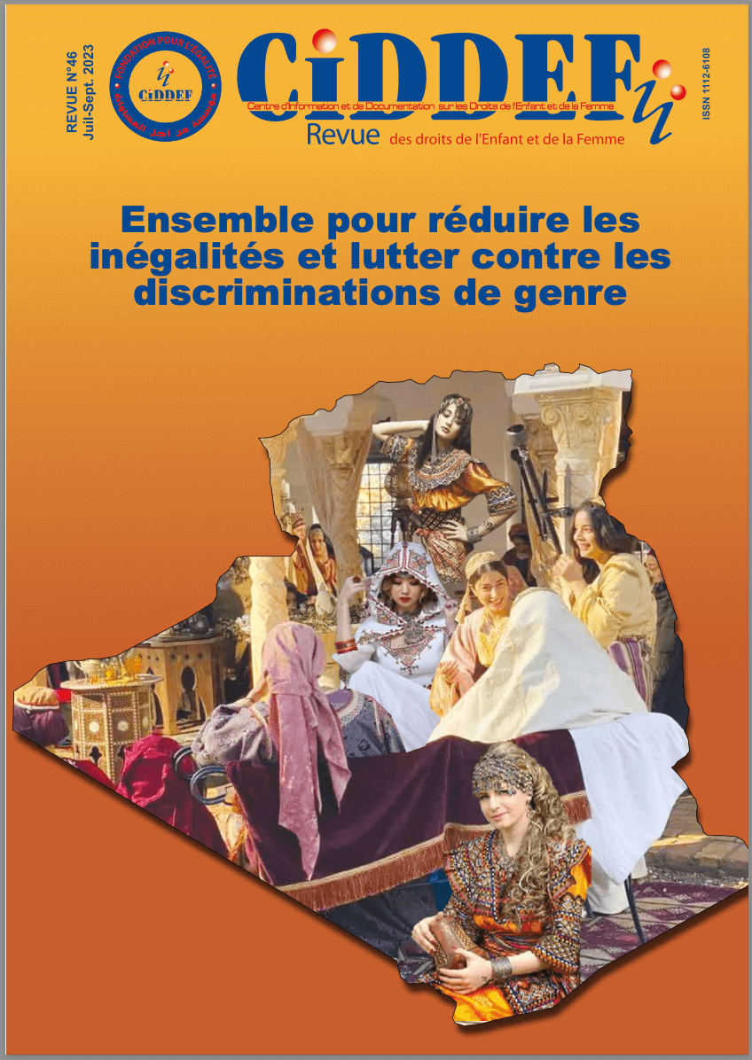 Review of children’s and women’s rights. 46th edition (July-September 2023) - Information and Documentation Center on Children’s and Women’s rights. Algeria (CIDDEF) (French and Arabic Only) | EFI - EuroMed Feminist Initiative