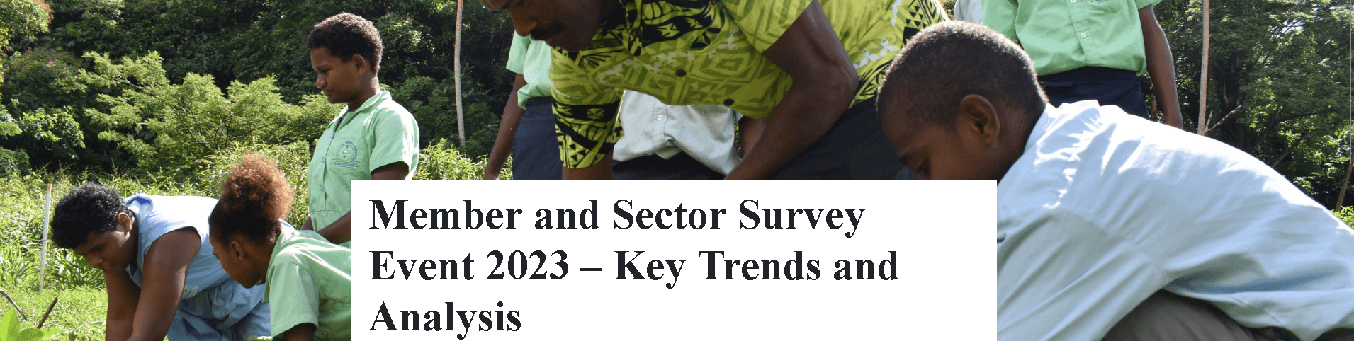 CID- Member and Sector Survey Event 2023 | Forus