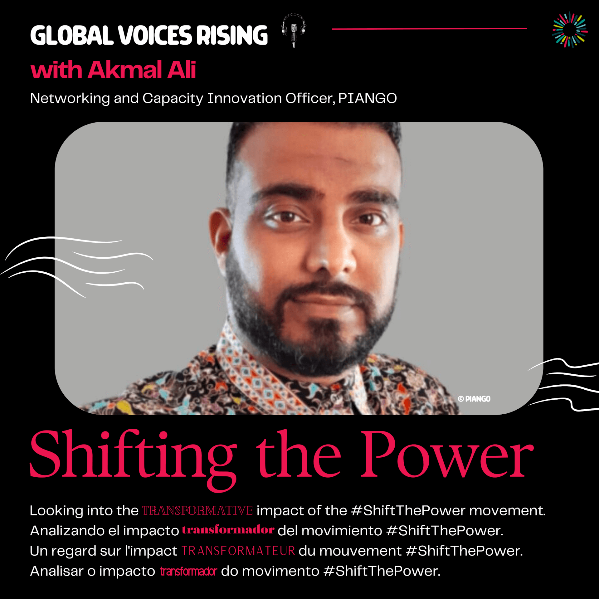 EN - On localisation and "being united" with Akmal Ali, PIANGO | Forus