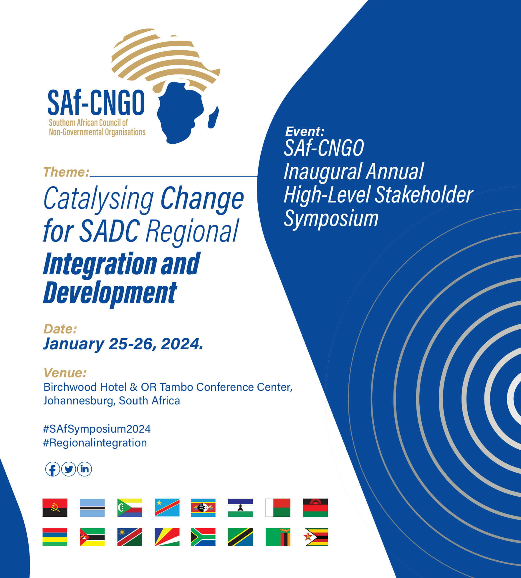 SAf-CNGO - Catalysing change for SADC Regional Integration and Development | Forus