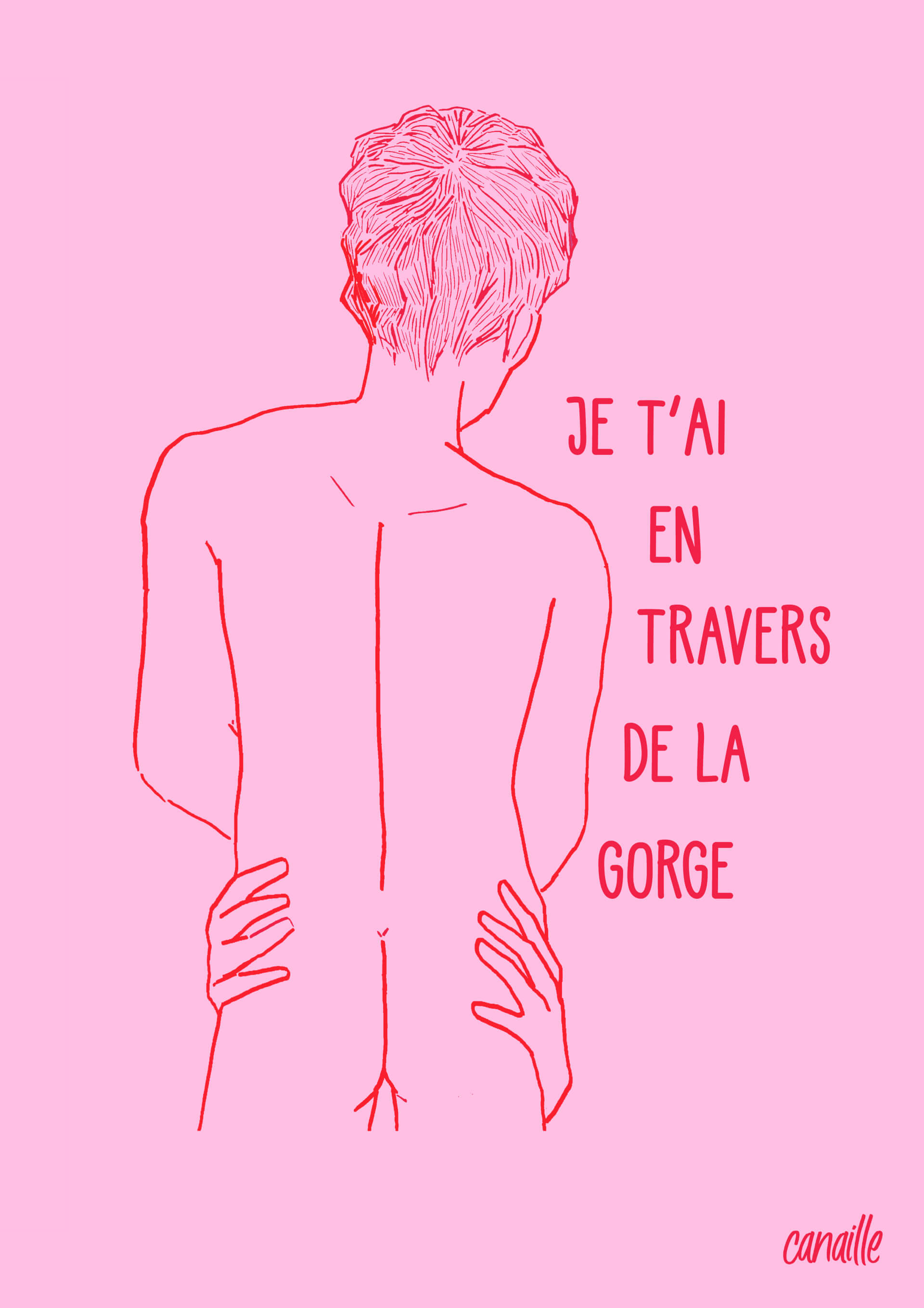 Affiche A4 - Réédition | Canaille Illustration