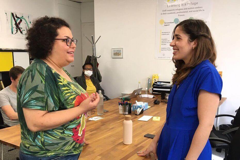 Rania, femme, réfugiée syrienne, étudiante. Un long parcours pour accéder aux études supérieures | UNI-R