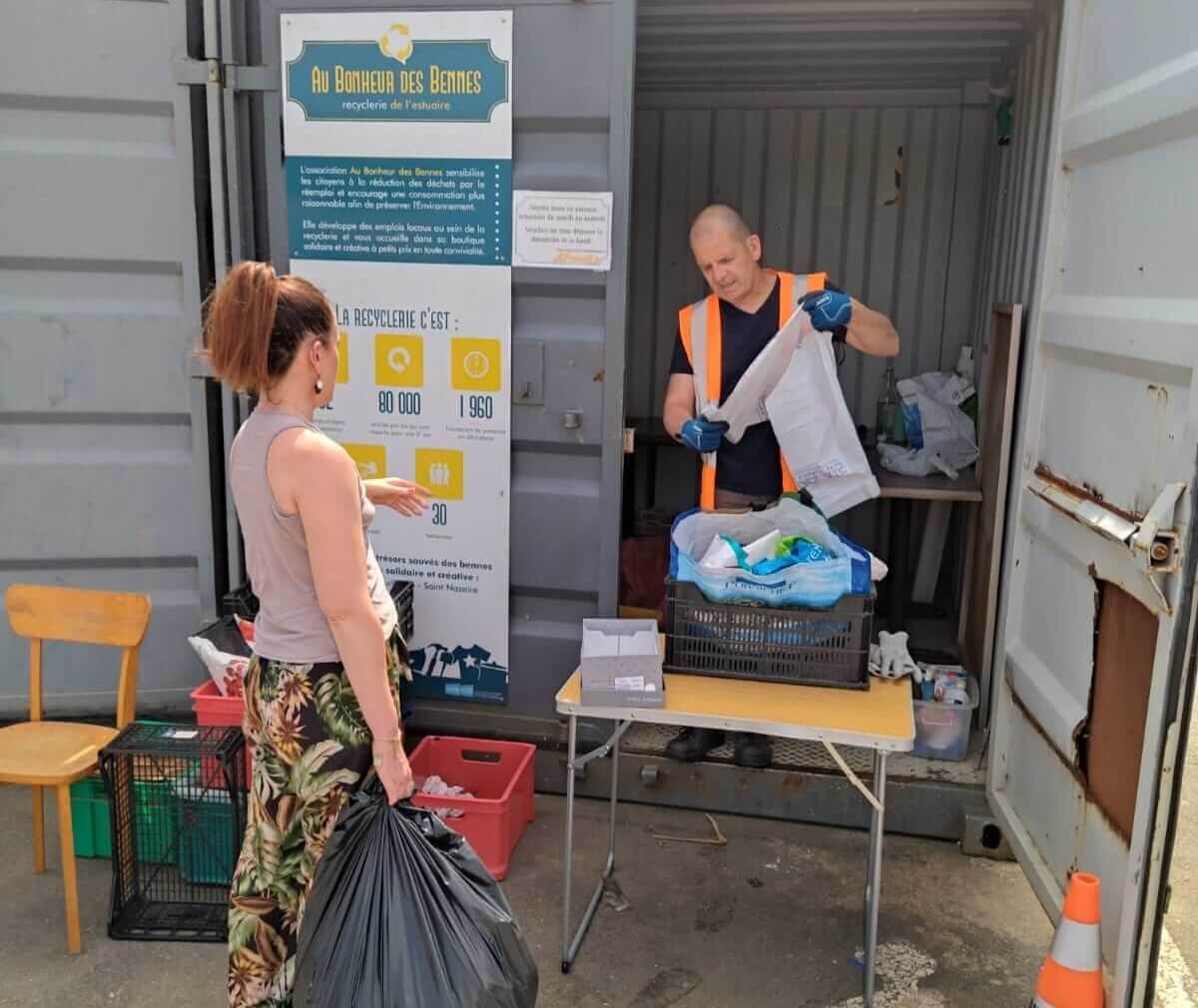 Donner à la recyclerie Au Bonheur des Bennes en déchèteries (Pornichet, Cuneix, St Malo de Guersac) | Au Bonheur des Bennes - recyclerie de l'estuaire