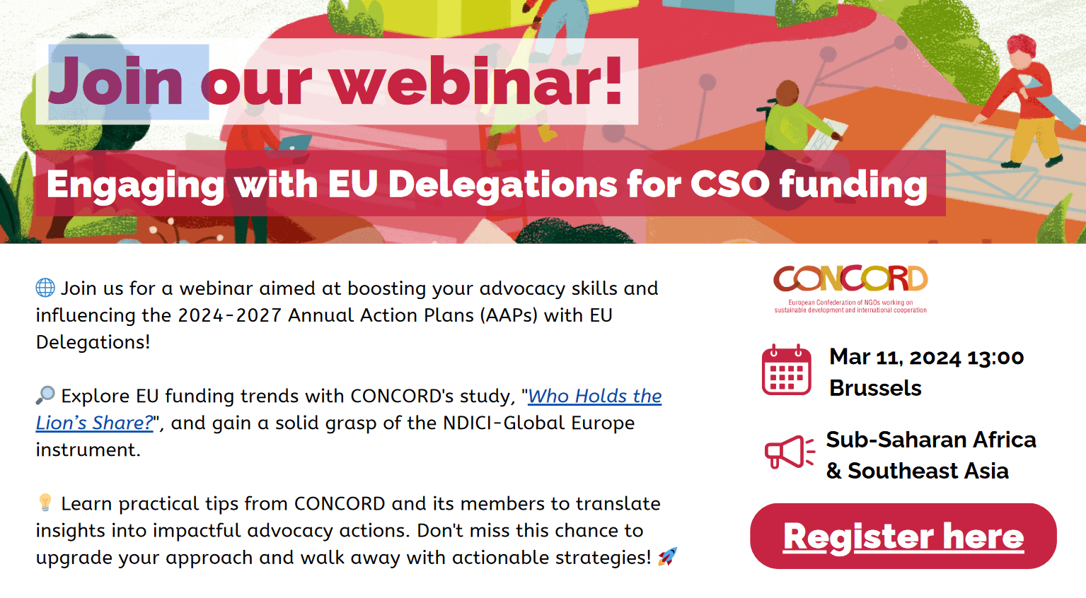 Webinar - Engaging with EU delegations for CSO Funding | Forus