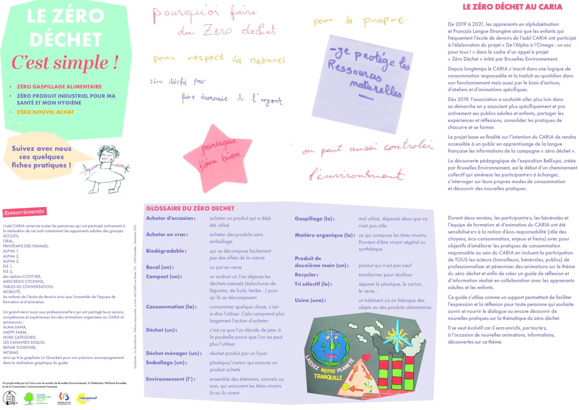 Guide zéro déchet | CARIA