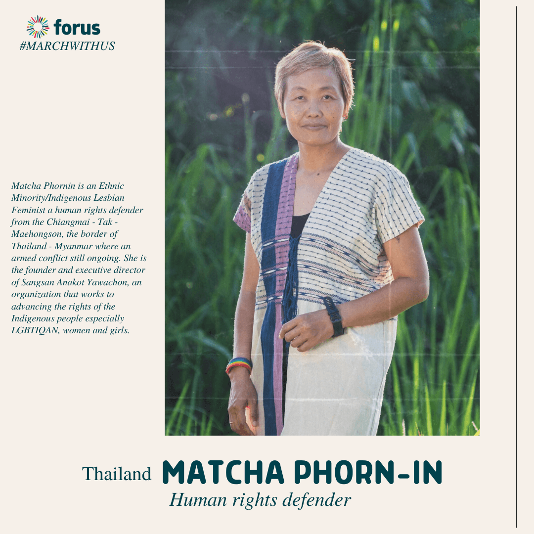 EN- Matcha Phorn-in on indigenous and LGBTIQAN rights | Forus