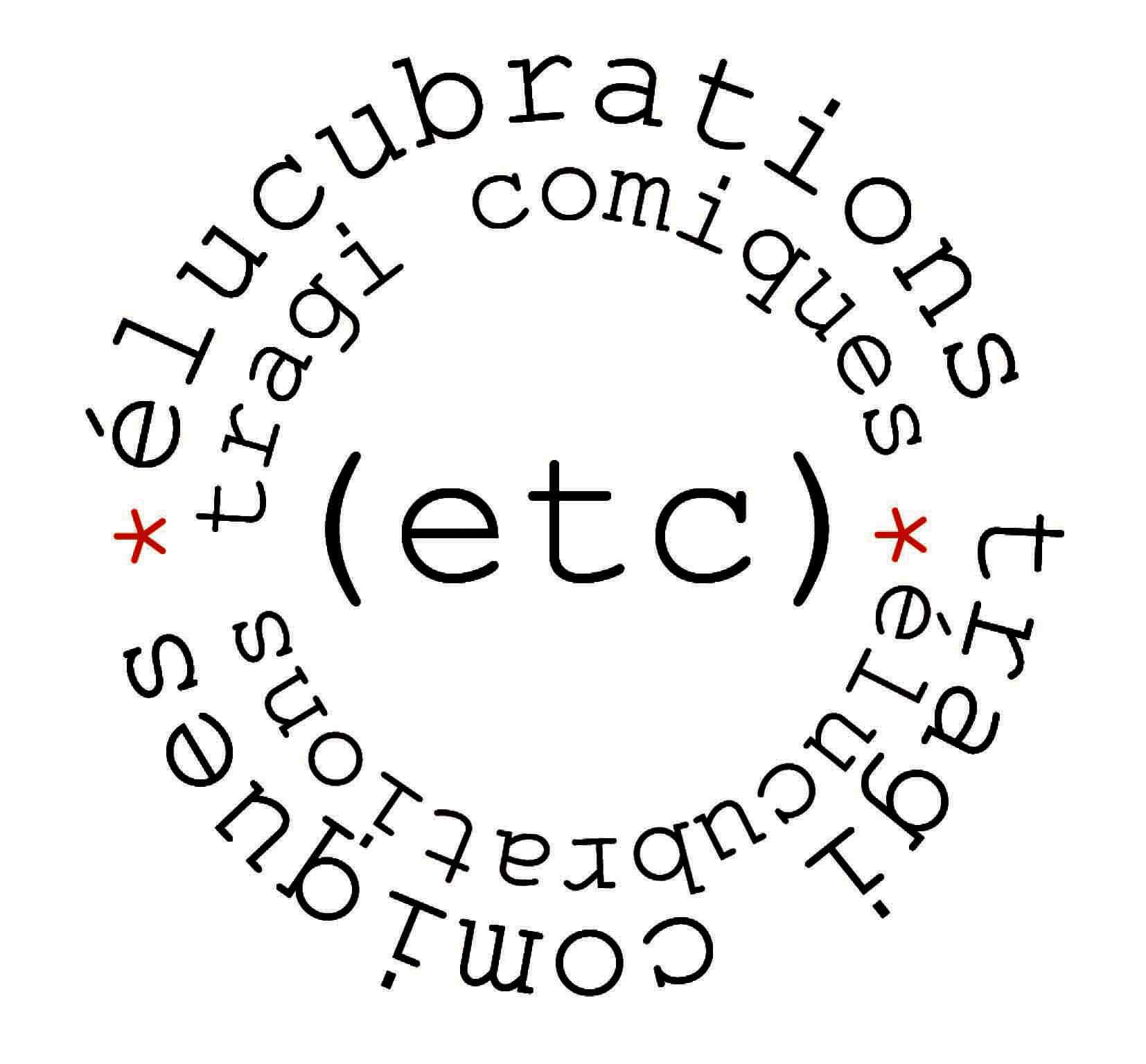 ETC (Elucubration Tragi-Comiques) | Théâtres de Bourbon