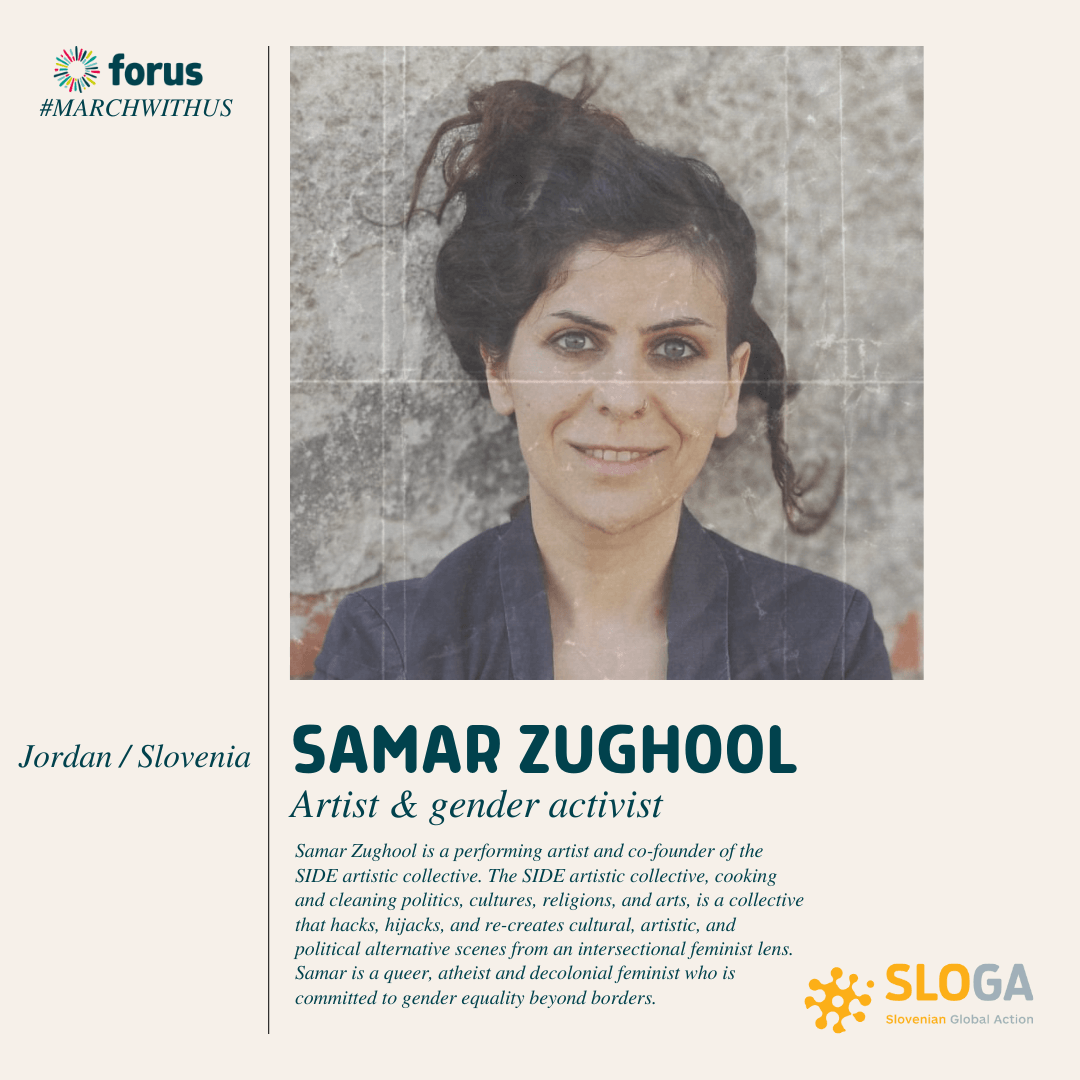 EN - Samar Zhugool on activism through art | Forus