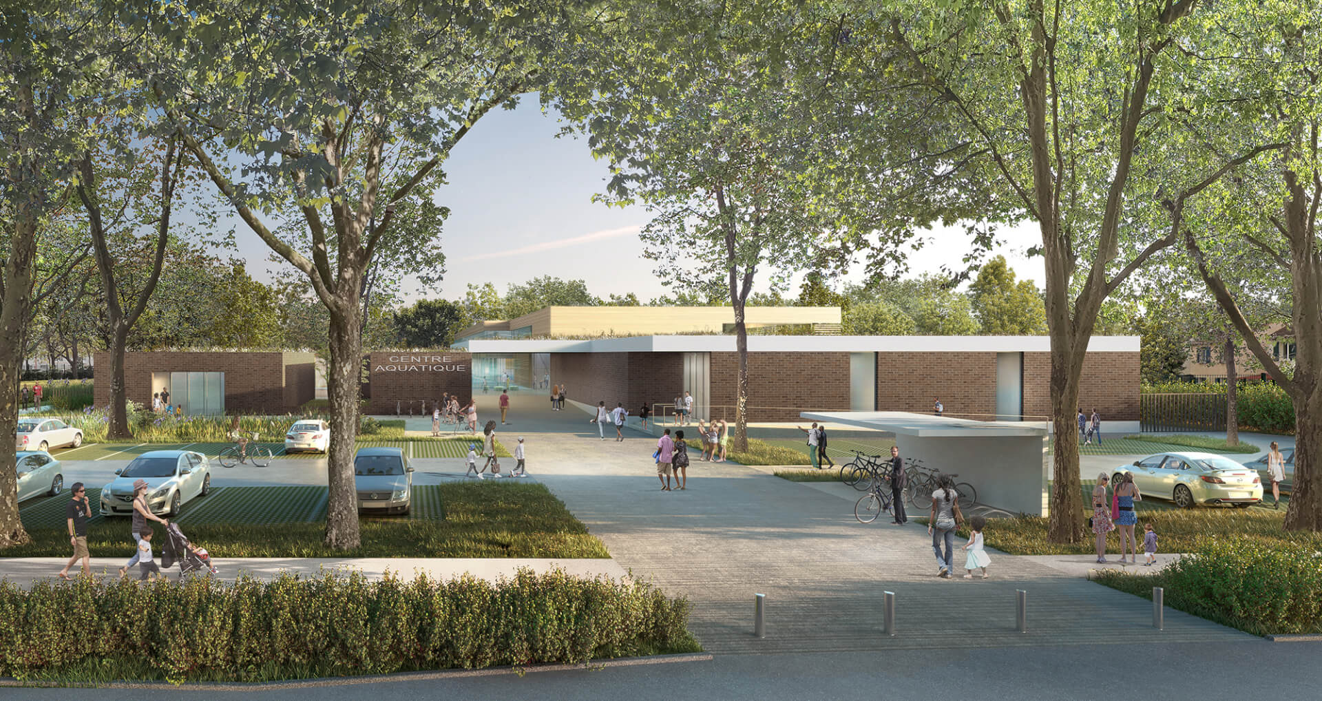 Centre aquatique extension / restructuration - Sevran 93 | BVL Architecture