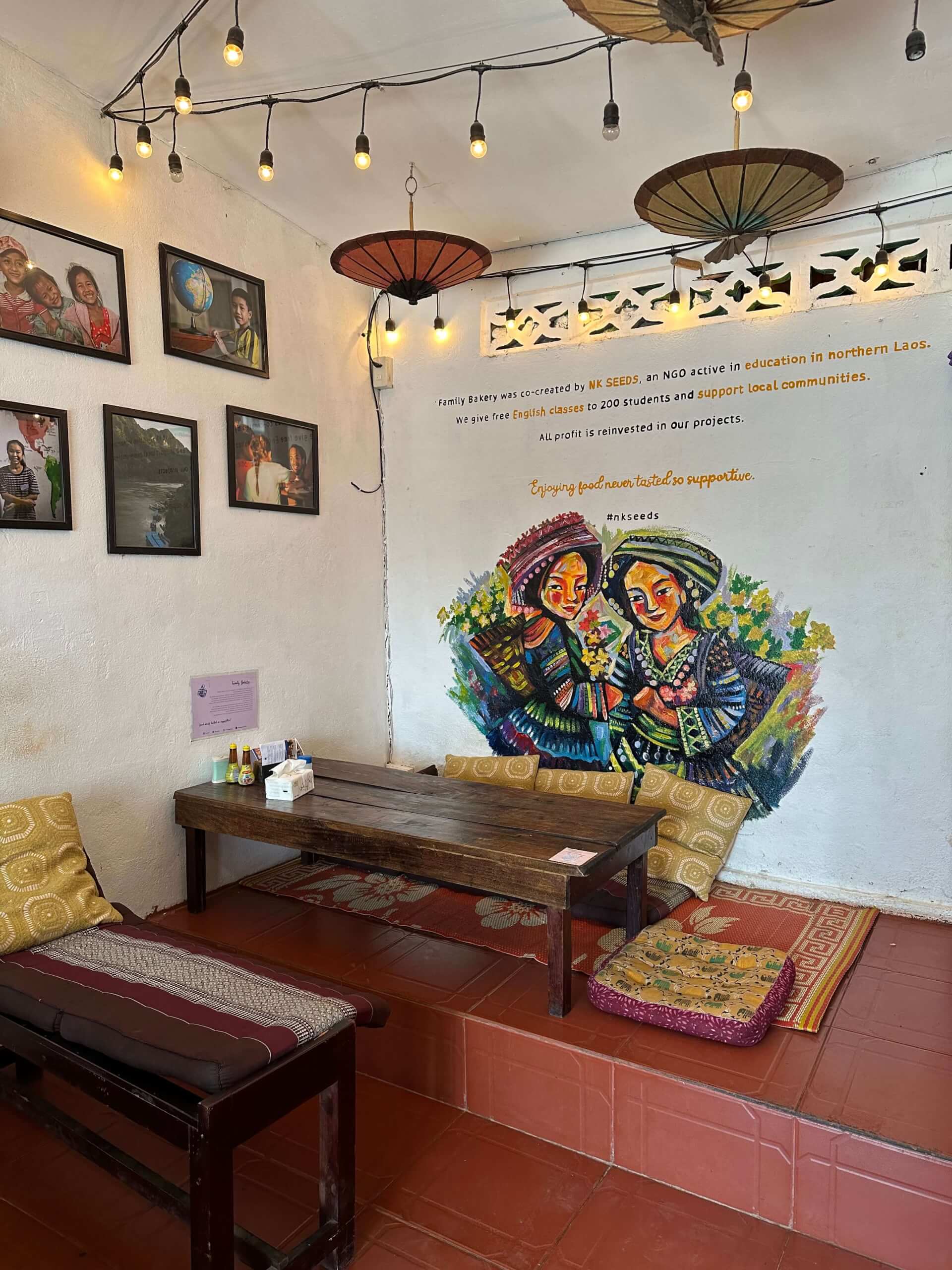 Restaurant Family Bakery à Luang Prabang | NK Seeds