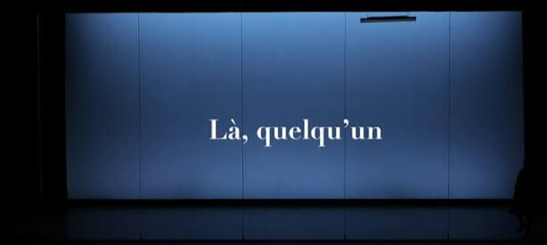 "Là, quelqu'un" pièce d'Eddy Pallaro, teaser