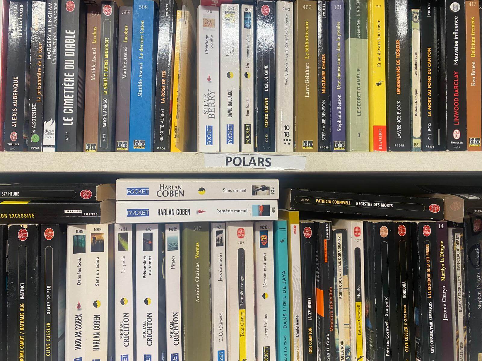 polar livres seconde main reemploi | Au Bonheur des Bennes - recyclerie de l'estuaire