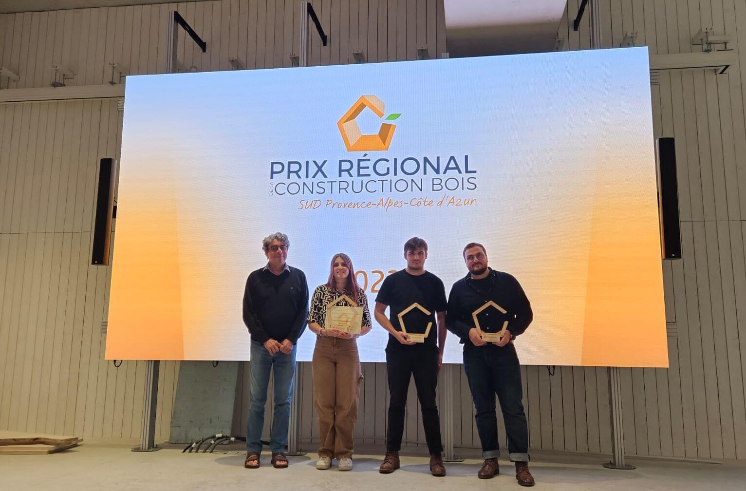 Cérémonie du Prix Etudiant de la Construction Bois 2023 | Fibois Sud