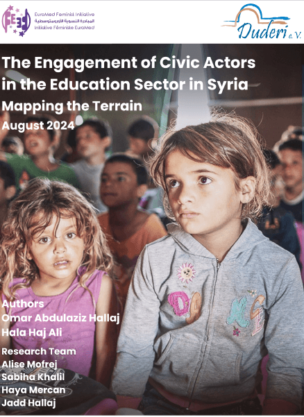 The Engagement of Civic Actors in the Education Sector in Syria: Mapping the Terrain | EFI - EuroMed Feminist Initiative