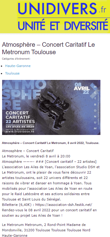 - | Les Ailes de Yoan
